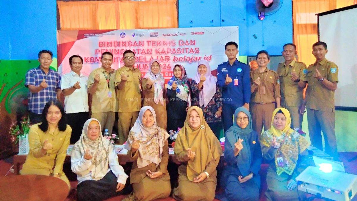 Bimtek dan Peningkatan Kapasitas Komunitas belajar.id Resmi Dibuka di Bangka Barat
