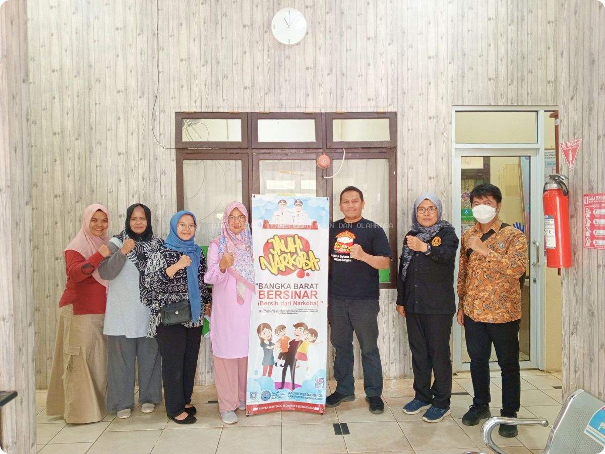 BNNP Babel Lakukan Monitoring Program P4GN di Bangka Barat