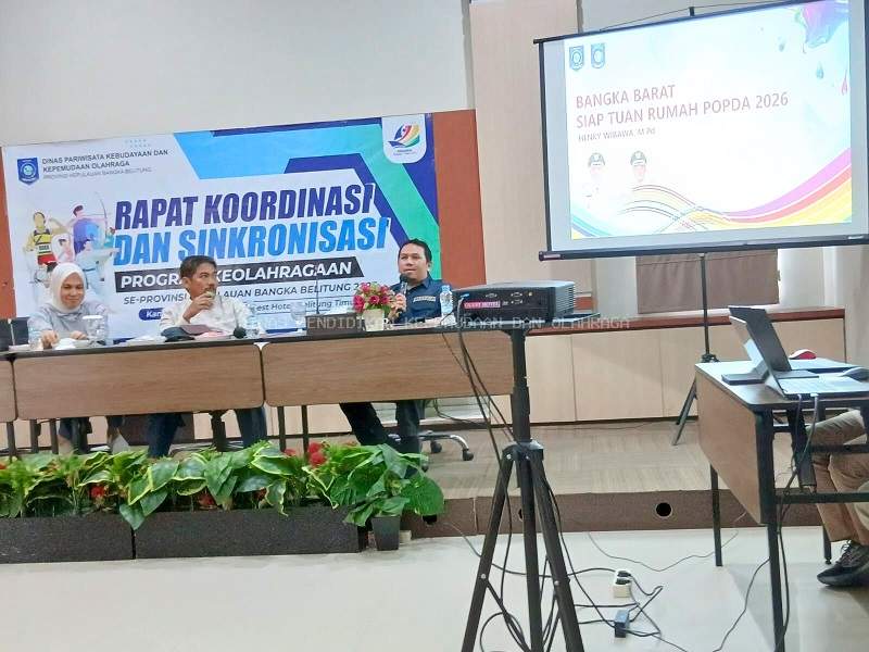 Disepakati di Rapat Koordinasi, Ini Agenda Olahraga Provinsi Kepulauan Bangka Belitung 2025-2026