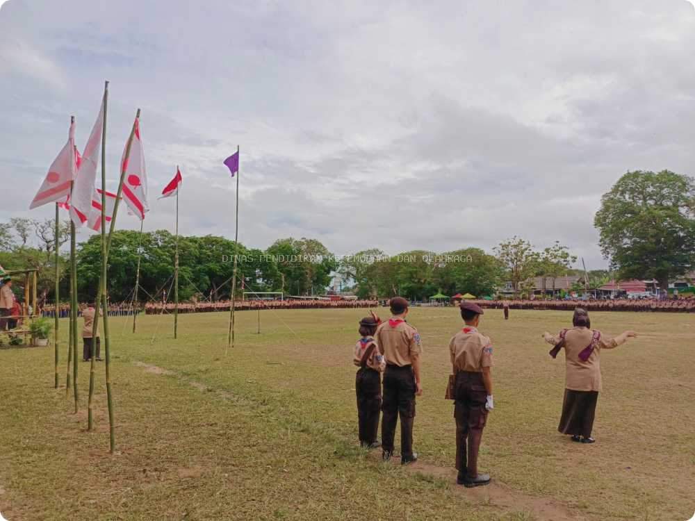 Pramuka Bangka Barat Peringati Hari Pramuka ke-64, Siap Berkolaborasi Membangun Ketahanan Pangan