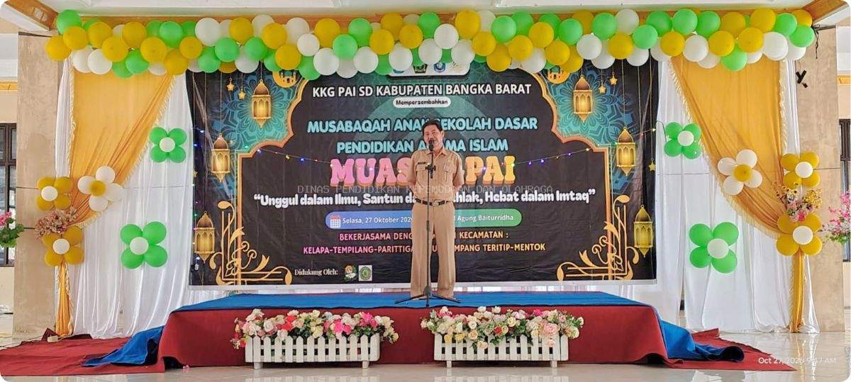 MUASDA-PAI Bangka Barat Jadi Wadah Pembinaan Generasi Qur’ani Sejak Sekolah Dasar